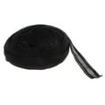 thumbnail image 2 of 5 Yards Elastic Band Decorative Polyester Lace for Bag / Garment Embellishment Hand Sewing, 1.8cm Width Black, 2 of 6
