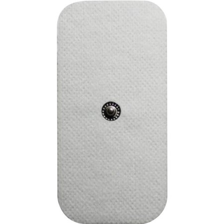 HealthmateForever Large Snap-on Rectangle-Shaped White Belt-Replacement Pads