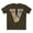Army, variant on Letter Shirt, Shirt with Letters, Tee Shirt with Gold Letters