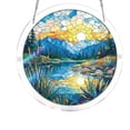 thumbnail image 3 of Acrylic Jigsaw Puzzle Suncatcher, Suncatcher Puzzle, 83 Pieces Acrylic Puzzle Window Hanging, Colorful Stained Glass Acrylic Sun Catcher Decor, for Women Mom, 3 of 8
