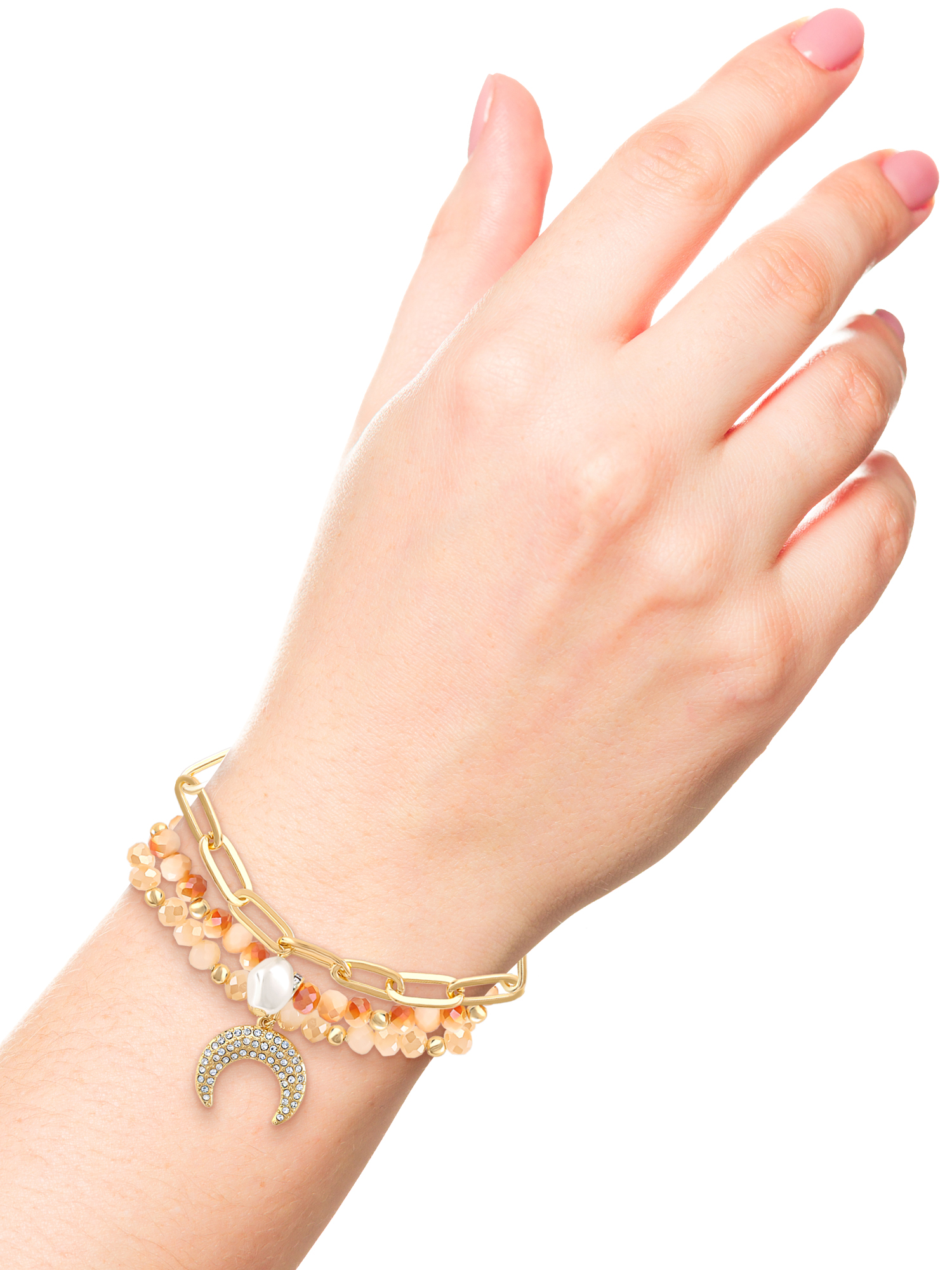 Jessica Simpson Women's Bracelet Set, Set of 3