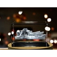 thumbnail image 4 of The Guggenheim Bilbao Spain 3D Engraved Crystal Keepsake, 4 of 7