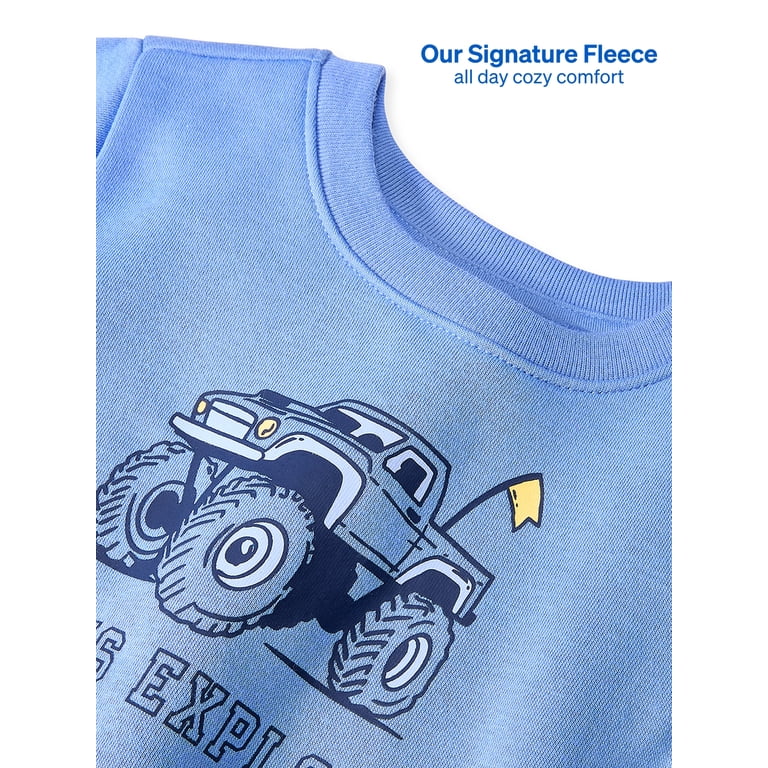 Garanimals Baby & Toddler Boys Graphic Fleece Sweatshirt photo 3