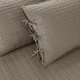 thumbnail image 6 of Daybed Cover - Luxe Double Sided-Quilting, All Season Cozy Bedding with Bedskirt, Matching Shams, Kienna Taupe 75"x39" 5 Piece, 6 of 9