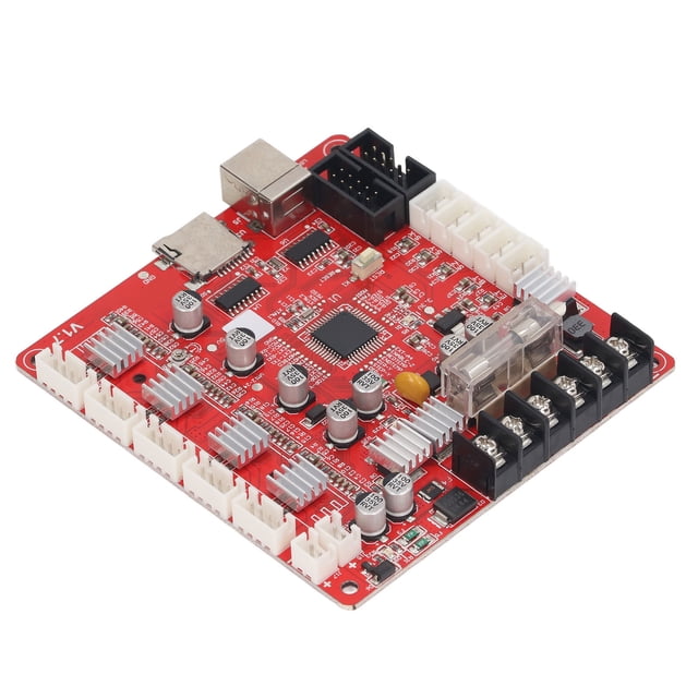 Placa base de impresora 3D placa principal de impresora 3D de 12 V-24 V disipación de calor integrada para reemplazo ANGGREK Otros