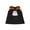 Black, variant on Cjfdfy Toddler Baby Girls Halloween Outfit Dress Pumpkin Ghost Corduroy Embroidery Sleeveless Bow Decor A-line Stripe Dress Cute My First Halloween Fall Winter Outfit 6M-4Y