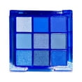thumbnail image 2 of Eye Shadow Palettes Blue Goblin 9 Color Eye Shadow Plate Easy Coloring Anti Sweat Excellent Quality Makeup Lasting Eye Makeup,Blue, 2 of 9