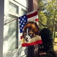 thumbnail image 2 of Carolines Treasures CK6465CHF Bucovina Shepherd Dog American Canvas House Size Outdoor-Flags, Multicolor, 2 of 4