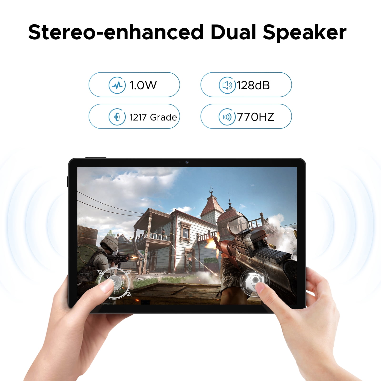 DOOGEE U11 Android 15 Tablets, 11 Inch Tablet with Gemini AI, 16GB+128GB/2TB, 8580mAh, Unisoc T7200, 5G WiFi Android Tablets | Widevine L1 | Bluetooth 5.0 | 13MP+6MP | GPS | OTG - Blue
