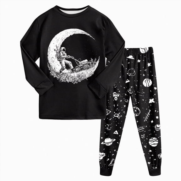 xaweyi Toddler Baby Boy Fall Winter Outfit Long Sleeve Sweatshirts Stretch Jogger Pants Newborn Clothes Set,Sizes 6-7 Years