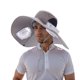 thumbnail image 1 of LUVCLS Sombrero de ala ancha para el sol con 2 ventiladores solares, carga USB y ventilador con energía solar, sombrero para hombre para verano, pesca, senderismo, camping, playa, 1 of 7