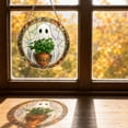 thumbnail image 6 of Tarmeek Halloween Decorations Acrylic Suncatcher Stained Glass Window Hanging Ornament, Gothic Witchy 2D Acrylic Decor for Indoor Outdoor, Spooky Reusable Wall Art, 6 of 6