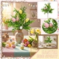 thumbnail image 2 of Easter Egg Branch With Foam Speckled Eggs, Festive Green Plant Decoration, Artificial Single Egg Branch., 2 of 6