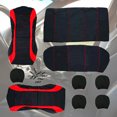 thumbnail image 4 of Cubierta de asiento de automóvil Protector de asiento de automóvil Piezas de automóviles universales de cuatro estaciones, 4 of 8