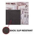 thumbnail image 6 of SAFAVIEH Faux Hide Cyrus Geometric Runner Rug, Beige/Brown, 2'6" x 8', 6 of 8