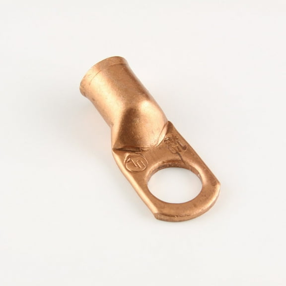 1/0 Ga. 1/2" Stud Copper Lugs - (Pack of 10)