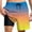 Black, Purple, Multicolor, variant on Mens Swim Trunks 7 Inch Quick Dry Expandable Waist Stretch 2 In 1 Beach Swimming Shorts Gradient Lightweight Liner Compression Casual Shorts,Hot Pink,XXXL