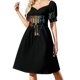 thumbnail image 2 of Vestido de manga corta Journey Band vestido de verano vestidos de verano para mujer vestidos de verano Vestido de noche de mujer, 2 of 7