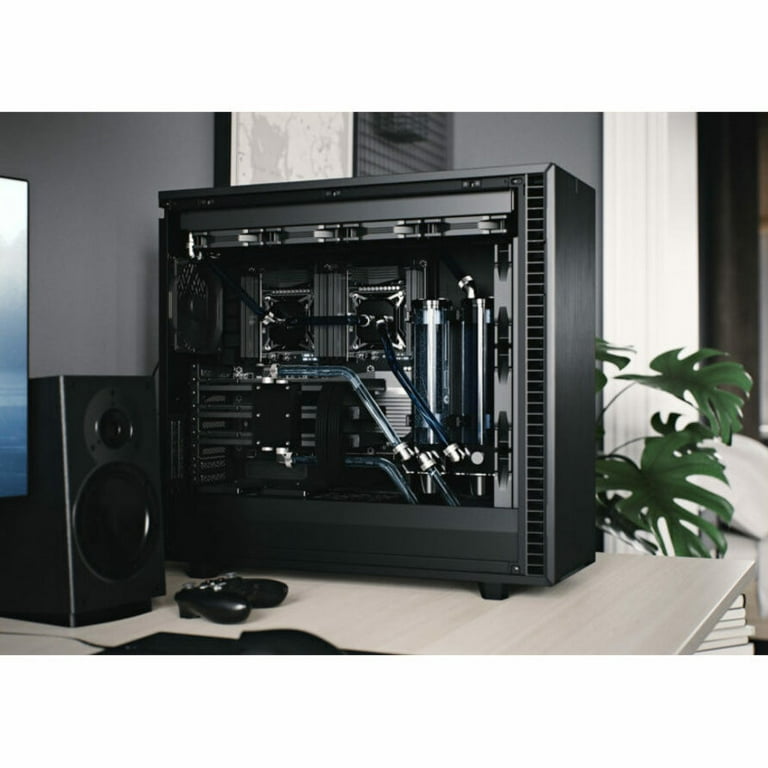 Fractal Design Define 7 XL E-ATX Tower Case, Black Aluminum