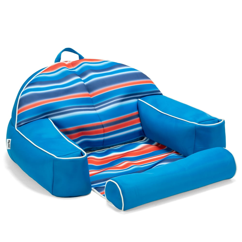 Big Joe Lazy Lounger Pool Float in Blurred Americana Mesh