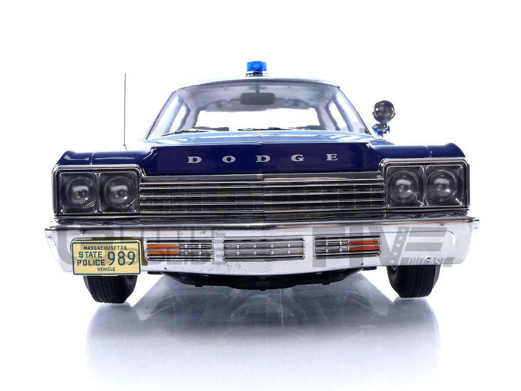 KK SCALE MODELS 1/18 - DODGE Monaco Massachusetts State