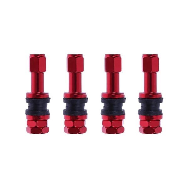 4 Uds. Válvulas de rueda de neumático sin cámara con abrazadera de acero inoxidable para coche (rojo) Ehuebsd http://w.neototem.com/image/186232.02/normal/186232.02-3.jpg
