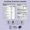thumbnail image 4 of Theralogix TheraNatal Lactation Complete Postnatal Vitamin Supplement - 13-Week Supply -Breastfeeding Supplement for Women - Infant Vitamin D drops replacement -NSF Certified- 182 Tablet & 91 Softgel, 4 of 7