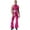 Hot Pink, variant on Adult Men Astronaut Jumpsuit Male Jazz Hip Hop Outfits Bell Bottom Pants Sleeveless Singer Uniform Blue M