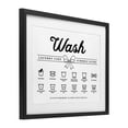 thumbnail image 3 of Stupell Industries Wash Laundry Care Bow Accent Black Framed Print Under Glass design by Lettered and Lined, 17 x 21, 3 of 10