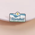 thumbnail image 4 of Creative Stamps Bookmark Enamel Pins Golden VIP Ticket Library Card Movie Ticket Admit One Brooches Lapel Badge Jewelry Gifts, 4 of 6
