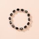 thumbnail image 3 of Ganfancp Popular Pulsera Imán Negro Piedra Volcánica Dorada Ofertas Del Día 1X Pulsera, 3 of 7