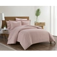 thumbnail image 6 of Chic Home Laurel Duvet Cover Set Graphic Herringbone Pattern Print Design Bed In A Bag Bedding - Sheets Pillowcases Pillow Shams Included - 7 Piece - King 104x90", Blush, 6 of 6