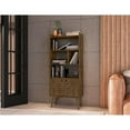 thumbnail image 2 of Bogart 62.6" Mid-Century Modern Bookcase  and Nature, 2 of 10