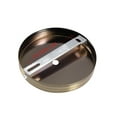 thumbnail image 2 of Uxcell 120mm 4.7inch Light Canopy Kit Wall Sconce Lamp Plate Fixture Bronze, 2 of 5