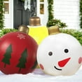 thumbnail image 6 of Outdoor Christmas Inflatable Decorated Ball Made of PVC,23.6 Inch Giant Merry Christmas Inflatable Balloon with Pump Outdoor Decorations Holiday Inflatables Balls Decoration (D orange), 6 of 17