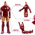 thumbnail image 4 of Adorno de muñeco de Pantera Negra, Capitán América, Wolverine, Iron Man, Thor, Spider-Man, Patriot, 12 pulgadas, 4 of 4