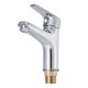 thumbnail image 2 of Grifo profesional de latón para agua fría y caliente, grifo para lavabo de baño, cromado, 2 of 8