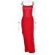 thumbnail image 3 of Vestido De Tirantes Finos Vestido ajustado sin espalda para mujer Vestido sin mangas de punto Ropa de fiesta de estilo sexy Ygjytge L Rojo para Mujer, 3 of 8