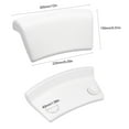 thumbnail image 2 of Almohada de baño suave Almohadas de bañera impermeables Reposacabezas antideslizante SPA Suminist Layhou  Almohada, 2 of 5