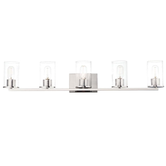 Maxim Lighting - Sleek - Bath Vanity with Cylinder Glass Shades-4.75 inches