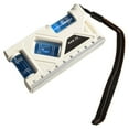 thumbnail image 3 of Portable Magnetic Pocket Level Gauge Mini Protractor With Metric Ruler Measure Vertical Horizontal 45° Measure Metric Ruler [150mm] white, 3 of 9