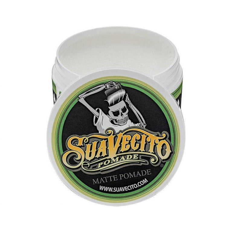 Suavecito Matte Pomade, Shine-Free, Medium Hold, 5 oz - For