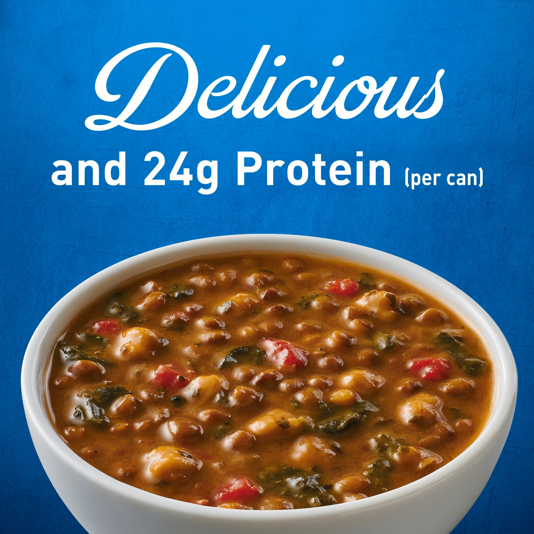 (12 pack) Progresso Protein Mediterranean-Style Lentil Soup (19 oz Can)