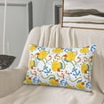 thumbnail image 5 of Pofeuu Ducks and Anchors Print Polyester Microfiber Plush Pillowcases, Super Soft and Cozy Pillow Case Covers with Envelop Closure（Pillow core not included）-20"x30", 5 of 6
