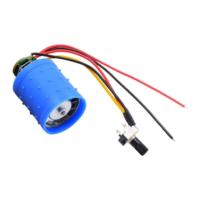 Mini motor sin escobillas, micro motor de ventilador con conducto sin escobillas, confiable, de metal, fácil de instalar 7 V 24 V 100000 RPM