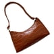 thumbnail image 1 of Qarigey Bolso de hombro de gran capacidad para almacenamiento conveniente, bolso de compras exquisito, bolsos casuales Retro Bolsas de mensajero y de hombro marrón claro, 1 of 6