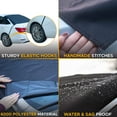 thumbnail image 4 of Rear Window Snow Cover | All Weather Back Window Frost Cover Offers Complete Protection from Snow, Ice & Other Winter Debris | Winter Car Accessories that Fits Most Sedans, SUVs & Vans, 4 of 7