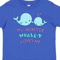 thumbnail image 4 of Inktastic My Auntie Whale-y Loves Me Boys or Girls Toddler T-Shirt, 4 of 5