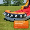 thumbnail image 5 of JumpOrange Titan Rocker Outdoor Commercial Grade Inflatable Bounce House Water Slide with Splash Pool for Kids and Adults with Blower, 5 of 5