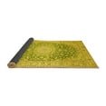 thumbnail image 2 of Ahgly Company Indoor Rectangle Medallion Yellow Traditional Area Rugs, 2' x 5', 2 of 4